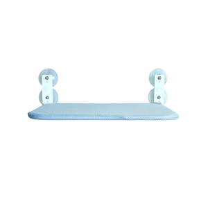 Hamaca plegable para gatos sin necesidad de montaje, de malla afelpada, plataforma de salto para ventana, con doble ventosa. - Product Image 2