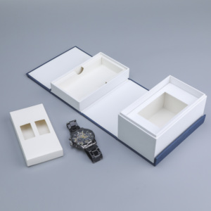 Cajas de Regalo Reciclables al por Mayor, Cajas de Cartón Rígido Magnéticas Plegables, Elegantes y Creativas para Relojes - Product Image 2