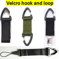 Mousqueton triangulaire de 20 mm, porte-clés, boucle à pression en plastique, crochet à ressort à dégagement rapide, sangle de sac à main, crochet en métal, accessoire de camping