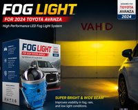 Luz Antiniebla de Producción Personalizada de Fábrica, Luz Antiniebla de Doble Haz, Lente de Proyector Bi-LED, Luz Antiniebla para Toyota Fortuner 2018