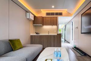 Cabina prefabricada para Resort Living Tiny House on Wheels <span class=keywords><strong>Alquiler</strong></span> de vacaciones Modular Space Capsule House para Airbnb Glamping - Product Image 3