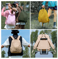 Nouveau sac à dos pour ordinateur portable unisexe imperméable en nylon avec doublure en polyester, sangle antivol à chaîne pour l'école, les voyages et les activités de plein air