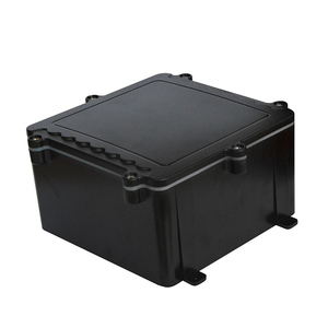 Outdoor Electronic Machine Project Box Power Enclosure Instrument Terminal Case Plastic Waterproof Electrical Case Black