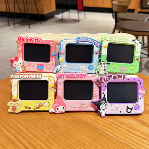 لوح كتابة مغناطيسي صغير لطيف بالجملة مع سلسلة مفاتيح، لوح رسم إبداعي للأطفال، هدايا معلقة - Product Image 3