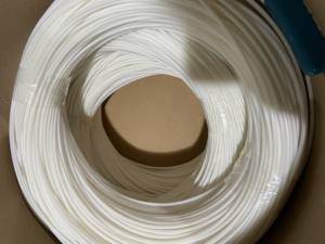 Kualitas tinggi putih 3-12mm selang fleksibel PTFE tahan panas ROHS/jangkauan bersertifikat ekstrusi panjang disesuaikan pabrik langsung - Product Image 5