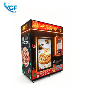 Kiosque distributeur automatique intelligent de pizzas surgelées, écran tactile multilingue, sélection de pizzas végétaliennes sans gluten, système de paiement sans contact écoénergétique - Product Image 4