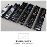 Transformateur magnétique 48V 250W Dimmable LED Driver 1-10v & Triac Gradateur Lumière sur rail avec alimentation AC-DC transfert d'énergie