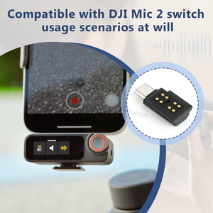 <span class=keywords><strong>DJI</strong></span> MIC <span class=keywords><strong>2</strong></span>อะแดปเตอร์โทรศัพท์มือถือของแท้ (Type-C) สำหรับ <span class=keywords><strong>DJI</strong></span> MIC <span class=keywords><strong>MINI</strong></span> พร้อมโทรศัพท์แอนดรอยด์ - Product Image 3