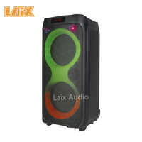 2023 OEM ODM Portable haut-parleur de fête double 8 pouces système de haut-parleurs DJ actifs 1000W son fort pour Bluetooth Caixa De Som