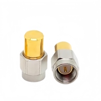 Carga Ficticia SMA Macho de Acero Inoxidable 2W DC-12GHz, Terminal de Prueba, Bajo VSWR Menor a 1.1, Conector de Terminación RF