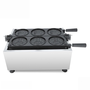 Máquina Eléctrica Portátil para Hacer Waffles y Sándwiches, Ideal para Cafés y Bistrós - Product Image 5