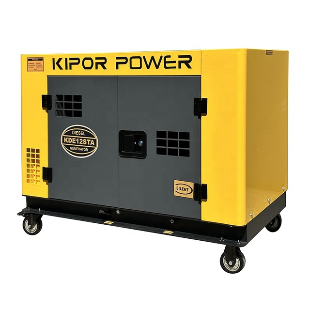 KIPOR POWER Good Price 10KW 12KVA Silent Generator Small Water Cooled diesel Generator