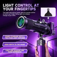 MG06 Mini Snoot Optique Monture Bowens, Tube de Diffusion Lumineuse pour Photographie Compatible avec les Lumières LED de Studio Godox Zhiyun Yongnuo Nanlite