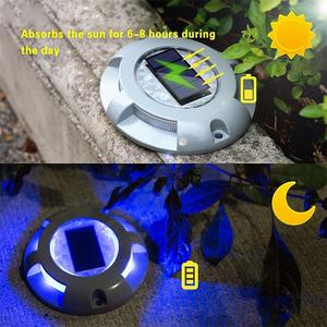 Solar LED Deck Driveway Aluminium Dock Light Outdoor Walkway Runway Stair Lamp for Road Application Solar Steps Lights IP68 - Product Image 4