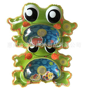Alfombra inflable de agua con forma de rana para niños, material de PVC de 35 cm, uso doméstico - Product Image 2