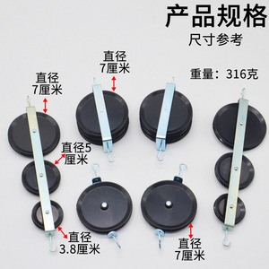 Demonstration of pulley system, large-<b>scale</b> <b>mechanical</b> effects, middle school physics experiment equipment, teaching - Product Image 4