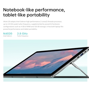 ALLDOCUBE Máy Tính Bảng IWORK 20 I1022 <span class=keywords><strong>10</strong></span>.1 Inch, 4GB + 128GB Window <span class=keywords><strong>10</strong></span> Intel Celeron N4020 Lõi Kép Với Bàn Phím Phích Cắm Chuẩn Châu Âu - Product Image 4