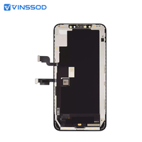 Écran tactile LCD FHD Incell de remplacement pour iPhone XS Max pour réparation de téléphone portable Adaptateur Garantie 1 an