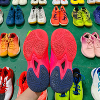 Chaussures de badminton d'occasion de marque pour femmes à bout en acier, en gros, pour l'été, baskets usagées, lots mixtes, bonne qualité, prix abordable