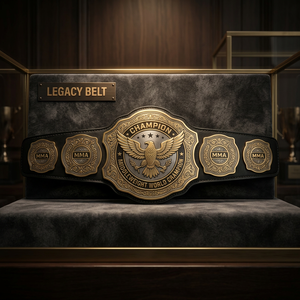 <b>Elite</b> MMA World Martial Art Middleweight Championship Belt Global Series Division Championship Belt Adult Size Championship Belt - Product Image 3
