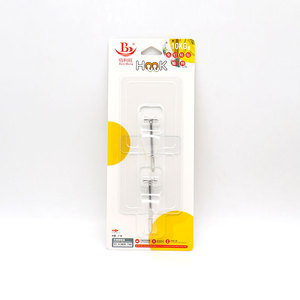 Organizador <span class=keywords><strong>de</strong></span> fregona <span class=keywords><strong>de</strong></span> tarjetas <span class=keywords><strong>de</strong></span> blíster <span class=keywords><strong>de</strong></span> PVC cuadrado multiusos al por mayor ganchos montados en la pared adhesivos fuertes gran compra Uso <span class=keywords><strong>de</strong></span> joyería <span class=keywords><strong>de</strong></span> baño - Product Image 6