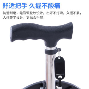 Bastón de Senderismo Chelan con Asiento, Ligero, Antideslizante, para Uso en Exteriores, Ayuda para la Movilidad de Personas Mayores - Product Image 5