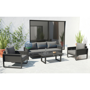 Canapé <span class=keywords><strong>de</strong></span> <span class=keywords><strong>jardin</strong></span> extérieur personnalisable <span class=keywords><strong>haut</strong></span> <span class=keywords><strong>de</strong></span> <span class=keywords><strong>gamme</strong></span> en aluminium pour hôtel, usage commercial, mobilier <span class=keywords><strong>de</strong></span> patio confortable - Product Image 3