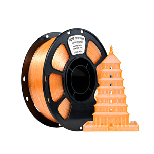 Filamento Iboss para Impresión 3D, Color Naranja Brillante, PLA+ con Purpurina, Hilo de Plástico de 1.75mm, Universal para Impresoras FDM - Product Image 1
