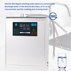 เครื่องทำน้ำอัลคาไลน์ไฟฟ้า อุดมด้วยสารต้านอนุมูลอิสระ น้ำไฮโดรเจนอิออน  แผ่นไทเทเนียมเคลือบแพลตตินัม 7 แผ่น วัสดุพลาสติก สำหรับใช้ในครัวเรือน - Product Image 6