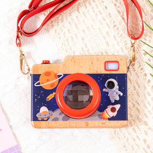 Appareil photo éducatif Kaleido Scope unisexe Cadeau pour enfants Matériel en bois pour garçons et filles - Product Image 5
