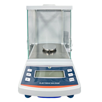Balance analytique numérique industrielle de laboratoire haute précision avec écran LCD, résolution 0,1 mg 1 mg, OEM