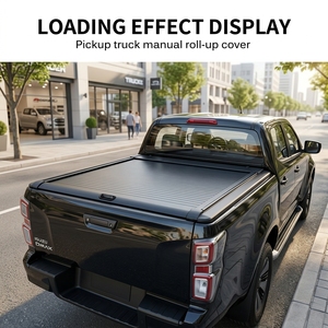 Couverture de <span class=keywords><strong>coffre</strong></span> manuelle en alliage d'aluminium imperméable de haute qualité pour ISUZU Dmax - Product Image 1