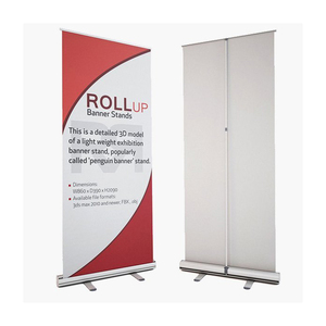 Hiển thị di động chiến dịch quảng cáo tùy chỉnh có thể thu vào PVC rollup biểu ngữ đứng - Product Image 6