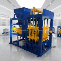 Máquina para Fabricar Bloques de Cemento QT6-15, Hidráulica, Totalmente Automática, con PLC Siemens, Línea de Producción de Adoquines de Hormigón
