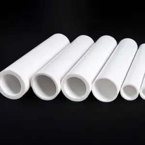 צינור PTFE בתולה צינור PTFE לבן מלא צינורות PTFE