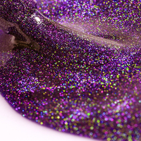 Vernis Gel Laser Holographique Réfléchissant Haute Brillance Séchage Rapide Application Facile Soak Off UV LED Fournitures Nail Art OEM