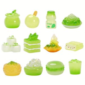 Miniature di Cibo in Resina Traslucida Assortite all'Ingrosso: Anguria, <span class=keywords><strong>Limone</strong></span>, Uva, Frutta e Dessert per Decorazioni Casa delle Bambole e Fai da Te - Product Image 4