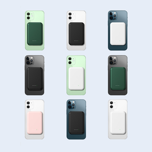 Chargeur rapide haute capacité 5000mah Mini banque d'énergie magnétique sans fil 5w avec chargement sans fil, vente en gros - Product Image 3