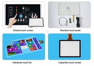 2022 miglior prezzo 17 19 32 43 55 65 75 86 pollici monitor interattivo lavagna touchscreen capacitivo schermo membrana pellicola - Product Image 6