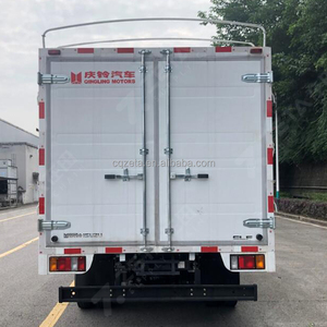 Nouveau <span class=keywords><strong>camion</strong></span> léger de transport de bétail Qingling Kv100 4x2 Diesel Euro 6 à conduite à gauche, simple cabine, <span class=keywords><strong>5T</strong></span>, avec caméra arrière - Product Image 2