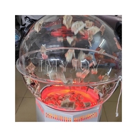 Machine de loterie électronique de type bingo et loto pour parcs d'attractions, avec tirage en ligne et fonction de soufflage de balles de ping-pong