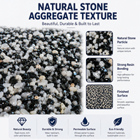Fabrikpreis Steinteppich-BOND-Epoxidharzboden Gewaschen und Getrocknet – JEDES SET = 1KG BINDEMITTEL/M² und 25KG AGGREGATE/M²