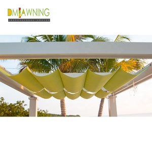 באופן ידני פרגולה עם הזזה חופה גל צל מפרש - Product Image 2