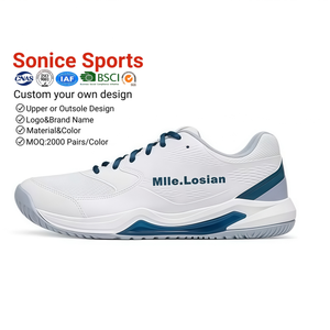 Scarpe da Tennis Professionali da Uomo Stile 2025, Logo Personalizzato OEM, Tomaia in Rete Estiva, Suola per Campi in Terra Battuta - Product Image 6