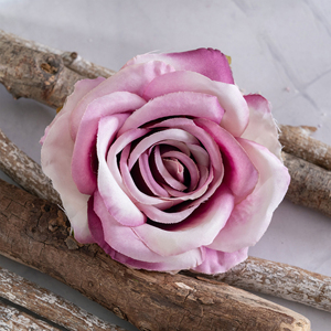 Fleurs artificielles en gros à bas prix, petites têtes de roses en soie de 4 cm pour la décoration de gâteaux - Product Image 4