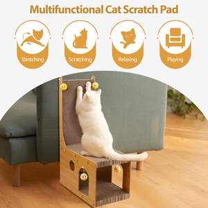 JQ Multi Level <span class=keywords><strong>Cat</strong></span> <span class=keywords><strong>Tree</strong></span> House mit Kratz baum pfosten und Board Kratz baum Pad für Kittens Activity Center - Product Image 3