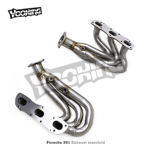 Tuning collecteur d'échappement en acier inoxydable pour PORSCHE 981 Cayman/Boxster 2.7/3.4 2012-2015 tuyau d'échappement suivi gratuit échappement de voiture - Product Image 5