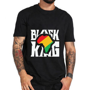 T-shirt mappa nera re Africa - Product Image 4