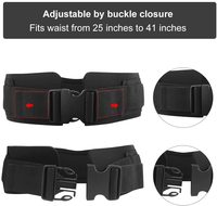 Néoprène rembourré taille ceinture poulie sangle anneaux vitesse agilité résistance formation câble Machines Gym Fitness équipement accessoire