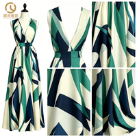 Robes décontractées imprimées longues à col en V sans manches pour femmes, style bohème, pour vacances à la plage, collection été 2026, personnalisables, en promotion